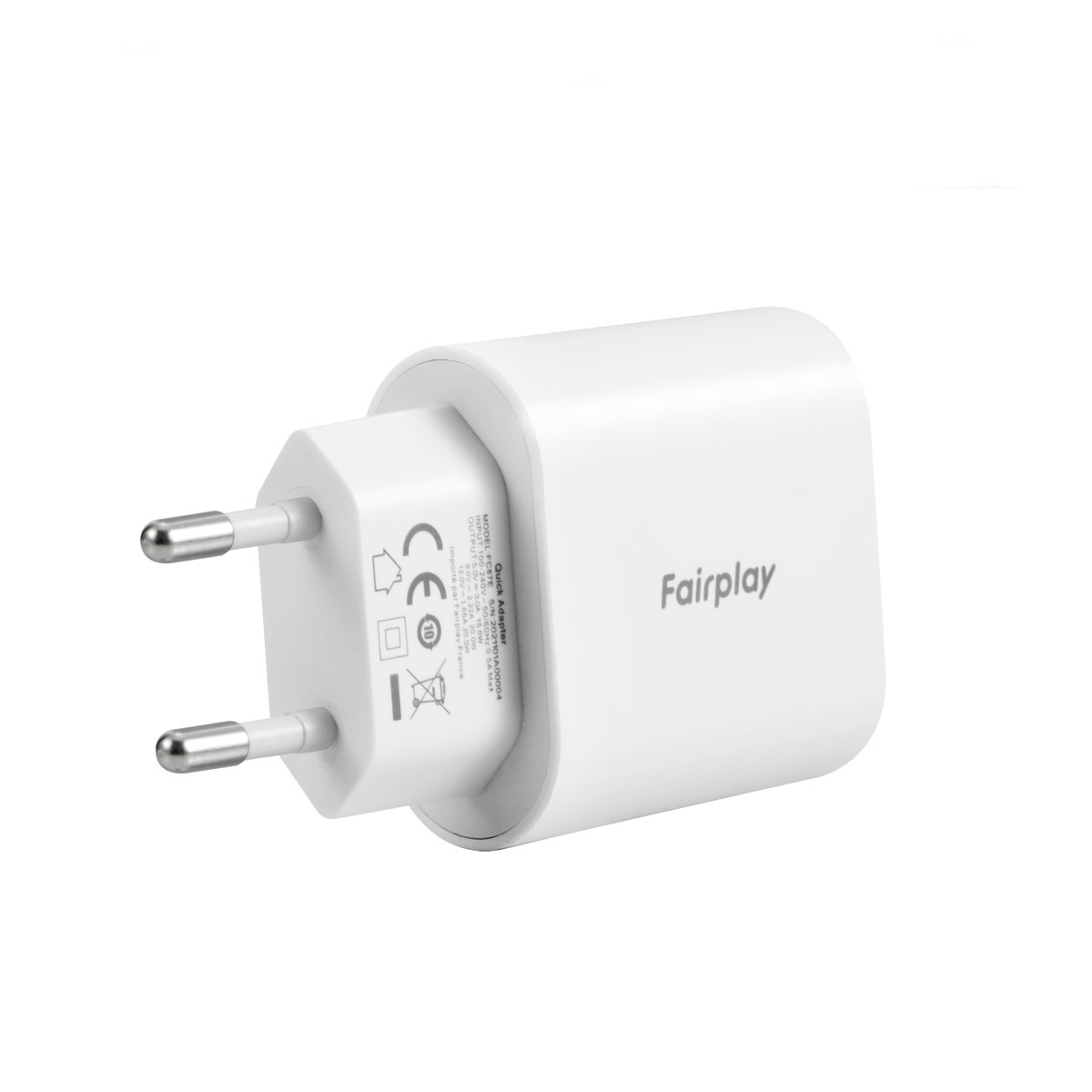 Combo Smartphone chargeur voiture + câble - Fairplay